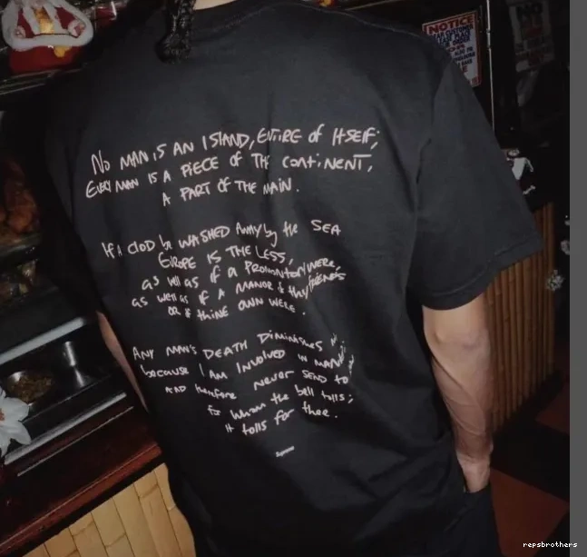 TEE Island THE RULE XL WORLD L CORTEIZ Printed TEE Short Sleeve M Black S Devil's FW23 0719